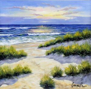 Joan Puerto Cornella  - WEITES MEER - Originalgemälde