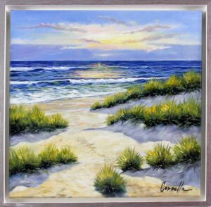 Joan Puerto Cornella  - WEITES MEER - Originalgemälde