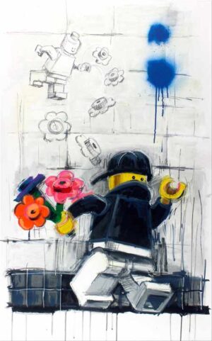 John McCormack - Plastic Flowers Thrown - original Giclée handsigniert