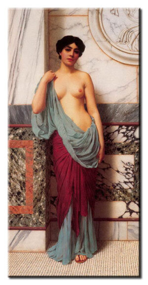 John William Godward Bilder - In der Therme II-40 x 80 cm