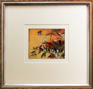 Jutta Votteler - Im Orangenblütenduft - Original Farb-Radierung - limitiert und ...