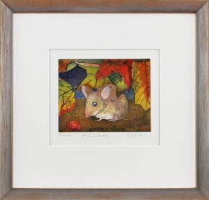Jutta Votteler - Mäuschen - Original Farb-Radierung - limitiert und handsigniert...