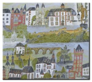 Karin Melé - Koblenz-70 x 80 cm