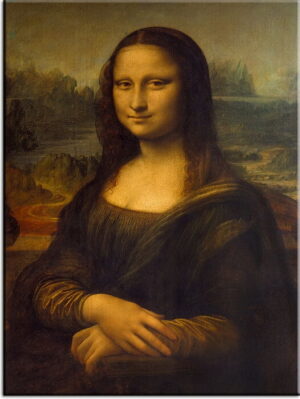 Leonardo da Vinci - Mona Lisa- Klassik-50 x 70 cm