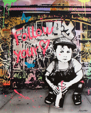 MICHEL FRIESS - LITTLE BOY III - FOLLOW YOUR HEART - original MISCHTECHNIK auf g...