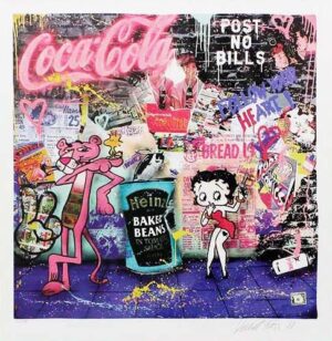 MICHEL FRIESS - ULTIMATE POP 2 - original PIGMENTGRAFIK