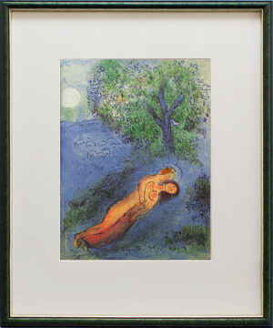 Marc Chagall - DAPHNIS UND CHLOÉ - LIEBESLEHRE DES PHILETAS - Offsetlithographie...