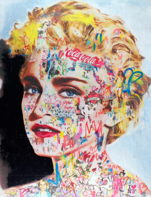 Maria De Campos - Pop Art Madonna - serielles Unikat