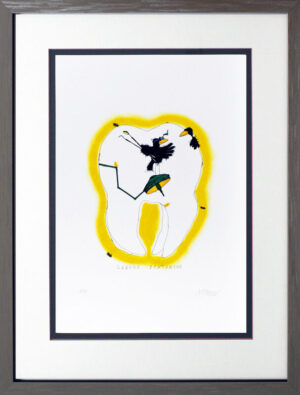 Michael Ferner - CORVUS DENTARIUS - Original Grafik