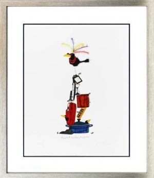 Michael Ferner - Hausmanagerin - Original Grafik