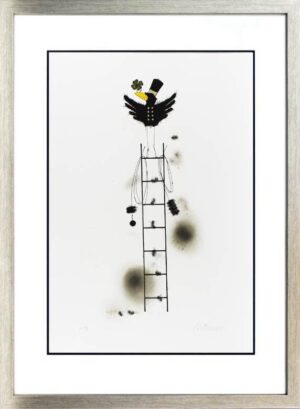 Michael Ferner - Rauchfangkehrer - Original Grafik