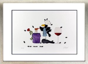 Michael Ferner - THE ITALIAN JOB - Original Grafik