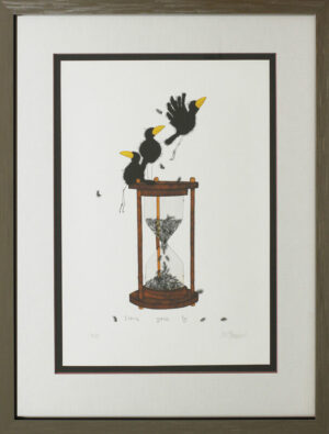 Michael Ferner - TIME GOES BY - Original Grafik