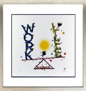 Michael Ferner - WORK LIFE BALANCE - Original Grafik