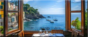 Modernes Leinwandbild - Blick in die Ferne