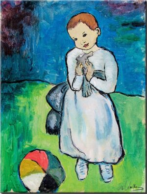 Otto Waalkes - BORN TO BE CHILD I - ORIGINAL PIGMENTGRAFIK AUF LEINWAND