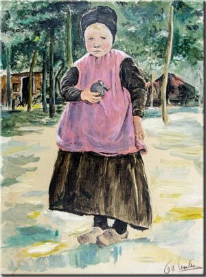 Otto Waalkes - BORN TO BE CHILD II - ORIGINAL PIGMENTGRAFIK AUF LEINWAND