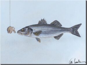 Otto Waalkes - BOUILLABAISE D´OTTIFANT - ORIGINAL PIGMENTGRAFIK AUF LEINWAND