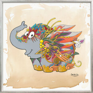 Otto Waalkes Bilder - COLOURFANT - Original Leinwand-Pigmentgrafik handsigniert ...