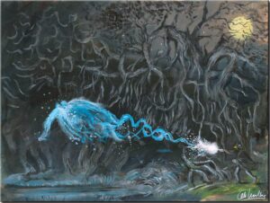 Otto Waalkes Bilder - DER GEFANGENE VON ARSCHKABAN - Original Leinwand-Pigmentgr...