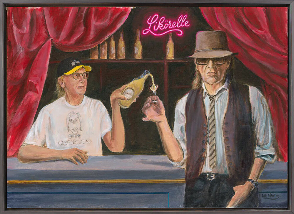 Otto Waalkes Bilder - LIKÖRELLE - ORIGINAL PIGMENTGRAFIK AUF LEINWAND