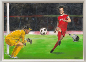 Otto Waalkes Bilder  - der KAISER und sein Hofnarr - original Pigmentdruck auf L...