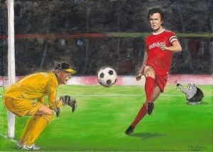 Otto Waalkes Bilder  - der KAISER und sein Hofnarr - original Pigmentdruck auf L...