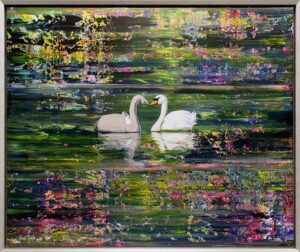 Otto Waalkes & Max Heide Bilder - PEACE - Original Pigmentgrafik auf Leinwand