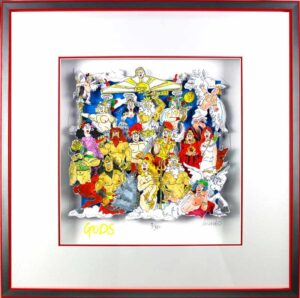 Paolo Randazzo - GODS - Original 3D Bild handsigniert