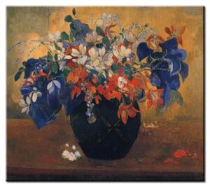 Paul Gauguin Bilder - Blumenvase-90 x 100 cm