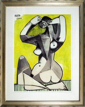 Picasso " Nue Accroupie "