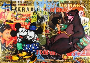 Robert Sgarra - Mickey & Mogli - serielles Unikat