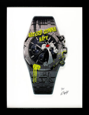 SKYYLOFT Bilder  - Haters gonna hate - Sylvester Mini Watch - Bild mit Museumsgl...