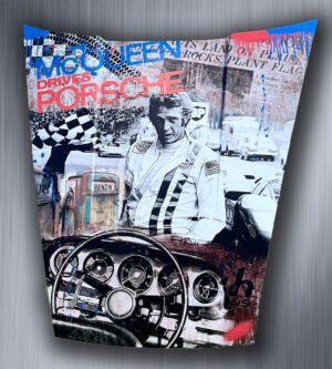 SKYYLOFT - Motorhaube Porsche 911 - McQueen loves Porsche