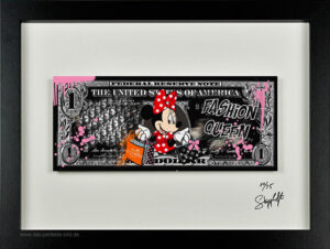 SKYYLOFT - Shopping - Fashion Queen Dollar - Bild mit Museumsglas und Bilderrahm...