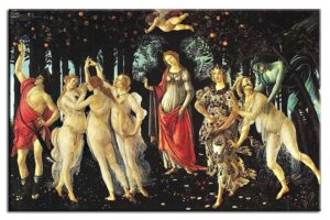 Sandro Botticelli - Der Frühling-100 x 150 cm