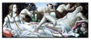 Sandro Botticelli - Venus und Mars-40 x 100 cm