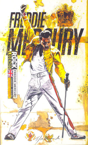 Thomas Jankowski Bilder - FREDDIE MERCURY - Original Mischtechnik (Unikat)