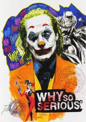 Thomas Jankowski Bilder - JOKER why so serious - Edition small - Originale serie...