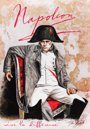 Thomas Jankowski Bilder - NAPOLEON - serielles Unikat Version braun - Original M...