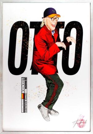 Thomas Jankowski Bilder - OTTO Legende - serielles Unikat - Original Mischtechni...