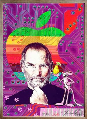 Thomas Jankowski Bilder - STEVE JOBS - Original Mischtechnik