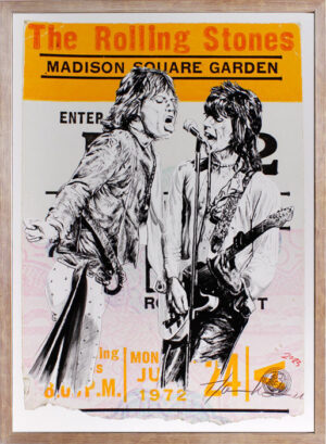 Thomas Jankowski Bilder - THE ROLLING STONES - Original Mischtechnik (Unikat)