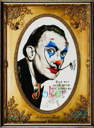 Thomas Jankowski - DALI JOKER - Originale serielle Mischtechnik (Unikat)