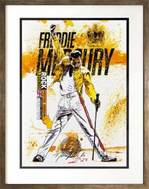 Thomas Jankowski - FREDDIE MERCURY - Edition small - Originale serielle Mischtec...