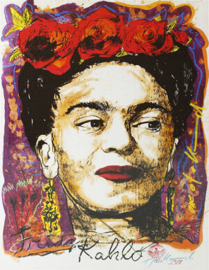 Thomas Jankowski - FRIDA KAHLO - Original Mischtechnik (Unikat)
