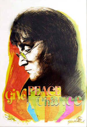 Thomas Jankowski - GIVE PEACE A CHANCE - JOHN LENNON  - Original Mischtechnik (U...