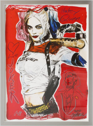 Thomas Jankowski - HARLEY QUINN - Original Mischtechnik (Unikat)