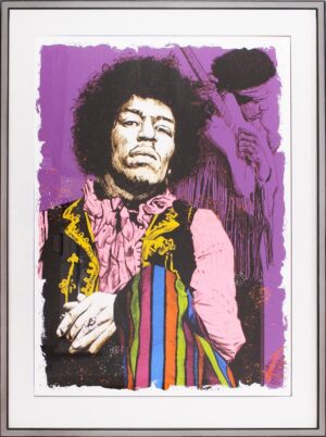 Thomas Jankowski - JIMI HENDRIX Unikat - Original Mischtechnik