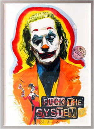 Thomas Jankowski - JOKER 50x70cm - Original Mischtechnik (Unikat)